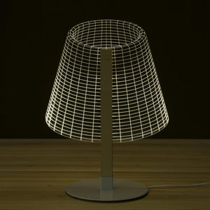 News Item Novelty Light  3D Wood Table Lamp LED