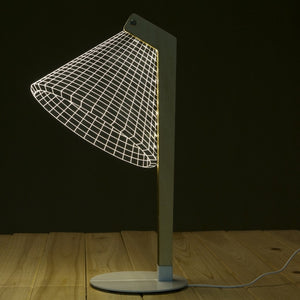 News Item Novelty Light  3D Wood Table Lamp LED