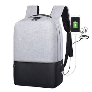 Business Men Bag Oxford Cloth Men Backpack USB Charger Laptop Bag Casual Travel Bag School Backpack Male Bag Sac A Dos Mochila