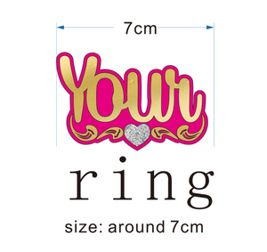 fashionbomb Personalized Name font bamboo hoop Earrings For Women