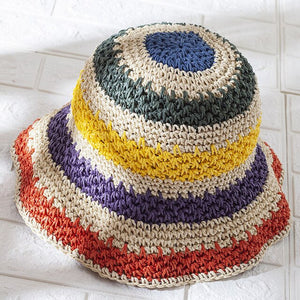 Free Shipping 1PCS Colorful striped sun