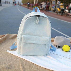 Wehyah Backpack Woman Bags for Women Laptop Backpack Men Bag Denim Rucksack Bookbag School Bags for Teenage Girls Bagpack ZY034